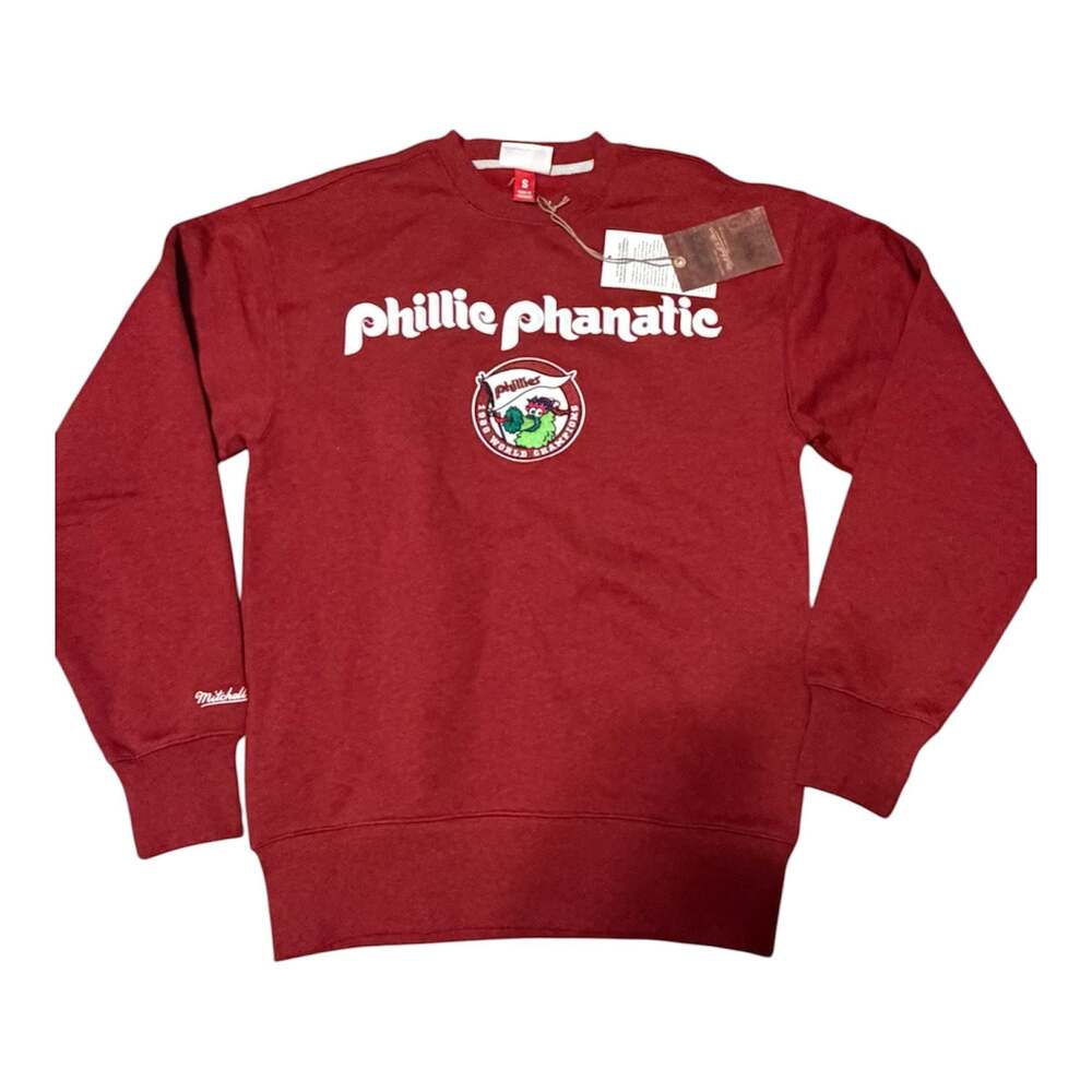 Men's Heather Burgundy Philadelphia Phillies Sweatshirt,
